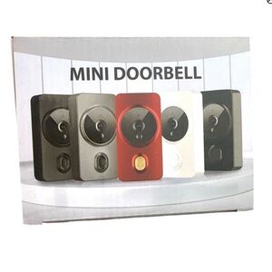 Mini Black Doorbell